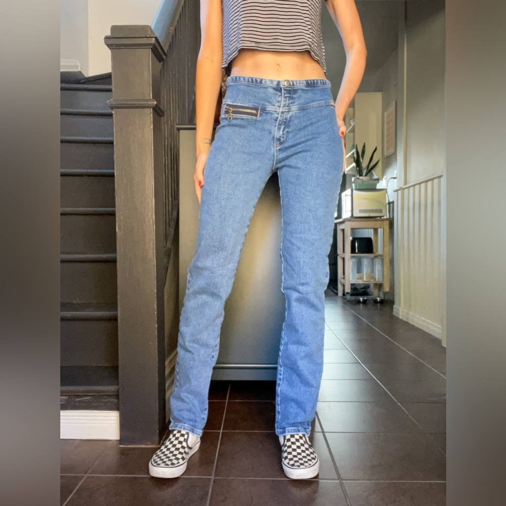 Vintage Straight Leg Hollywood Jeans